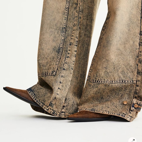 Free People Curvy Outlaw Jeans   NWOT - Picture 4 of 14